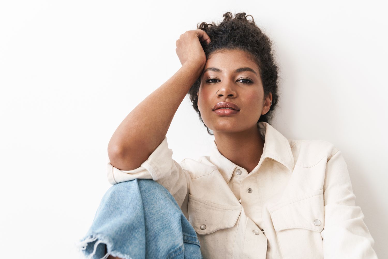 Alpharetta Abnormal Uterine Bleeding Treatment model with brown eyes